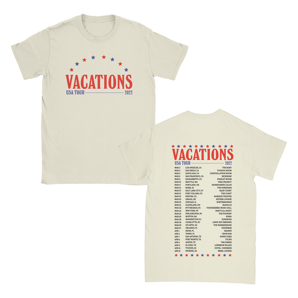 Stars Logo US Tour Tee (Natural)