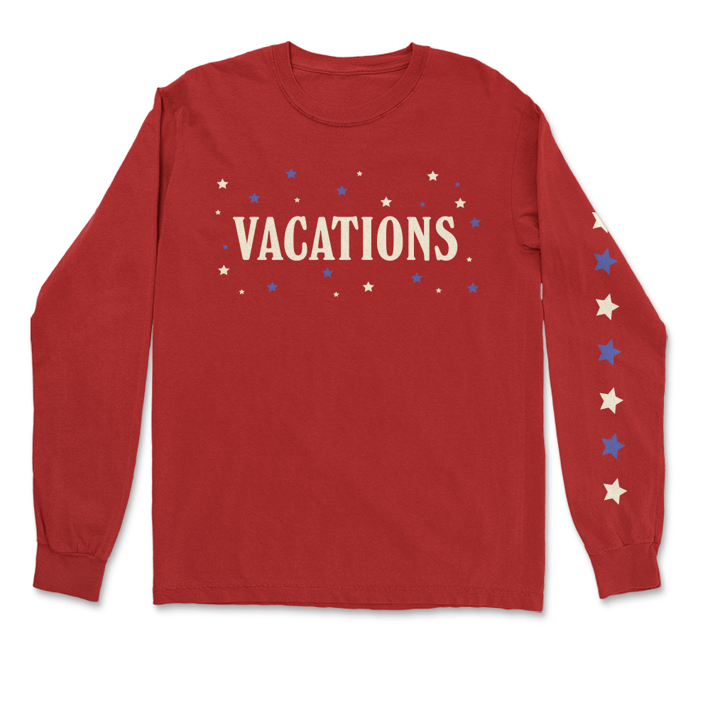 Stars Logo Long Sleeve (Red)