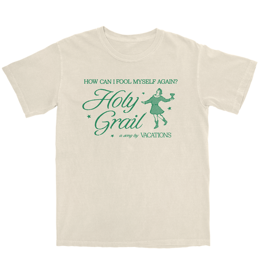 Vacations How Can I Fool Myself Again? T-Shirt (Ivory)