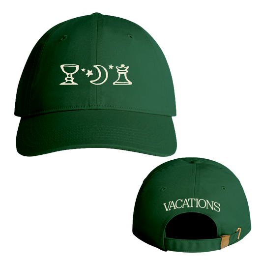 Vacations Holy Grail Symbols Dad Hat (Green)
